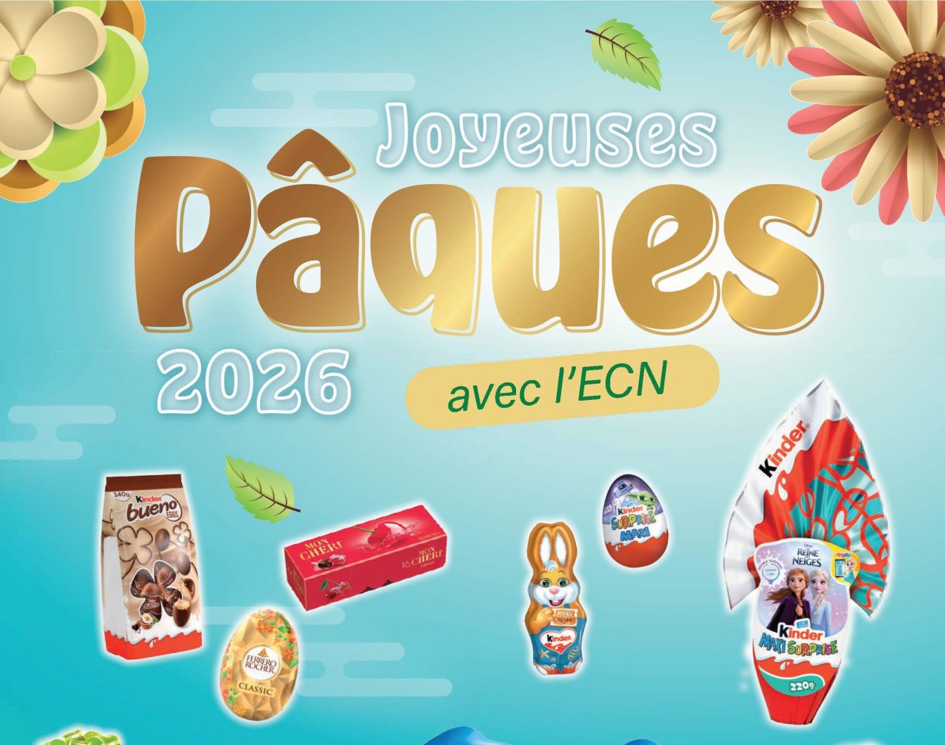 Opération chocolats de Pâques avec l’ECN