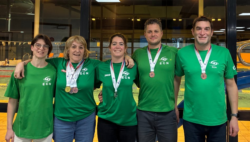 Six podiums pour les championnats de France Master !